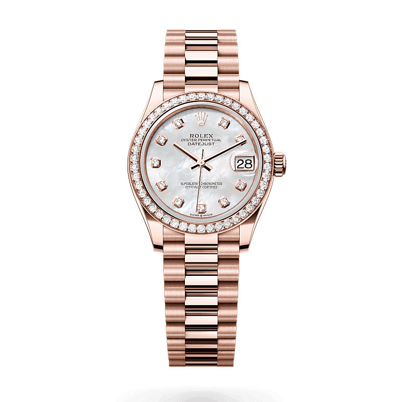 Rolex Datejust 31 in 18 Karat Everose-Gold