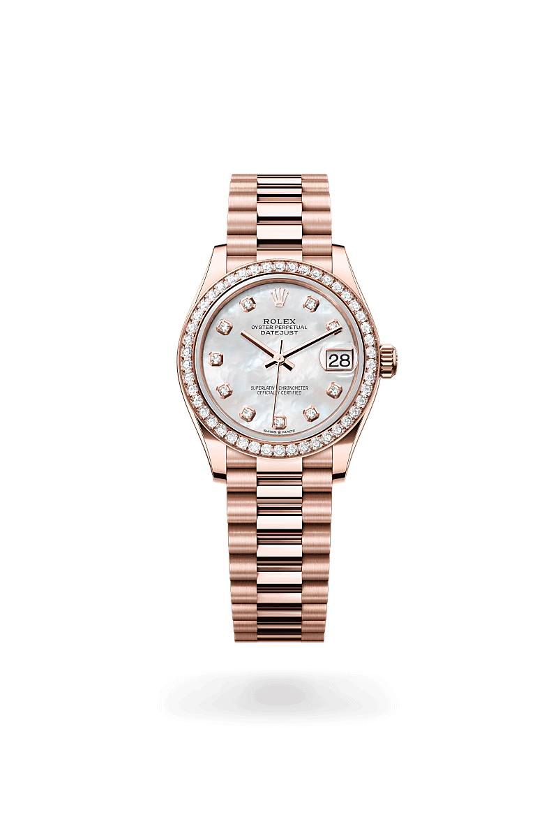 Rolex Datejust 31 in 18 Karat Everose-Gold