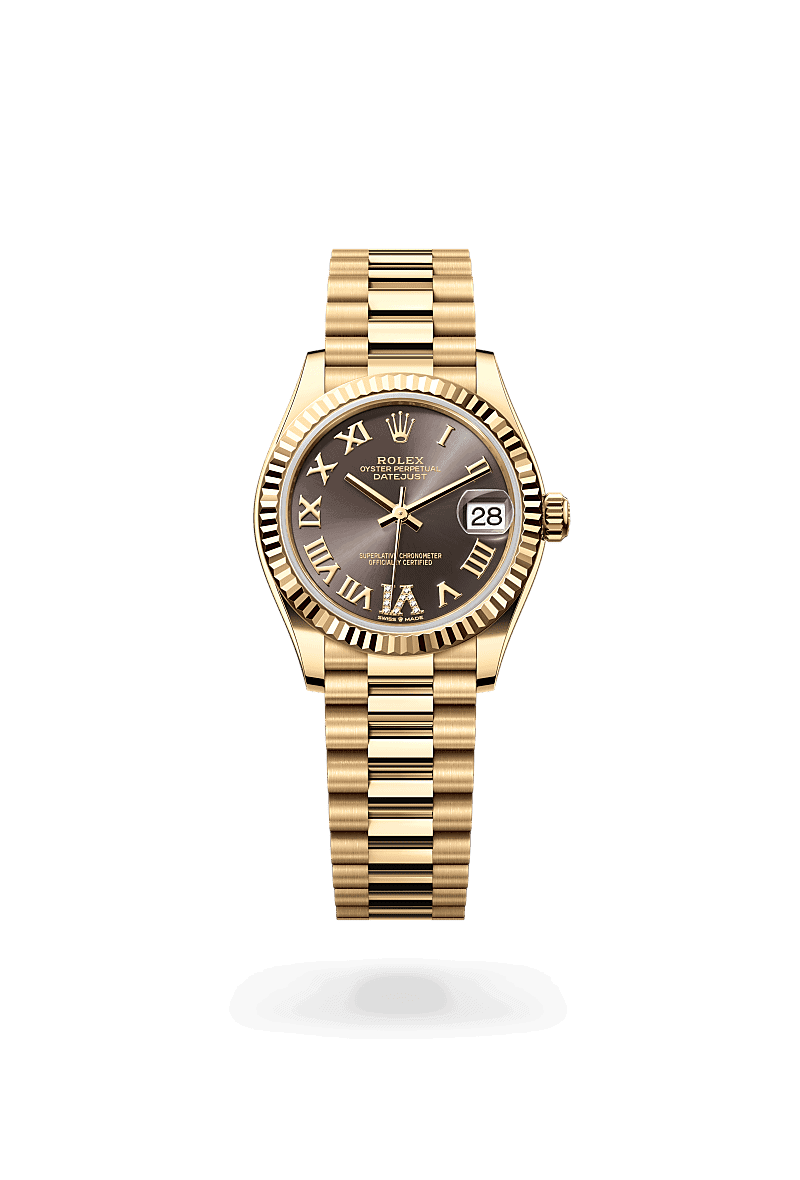 Rolex Datejust 31 in 18 Karat Gelbgold