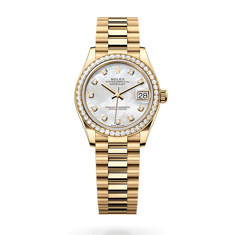 Rolex Datejust 31 in 18 Karat Gelbgold