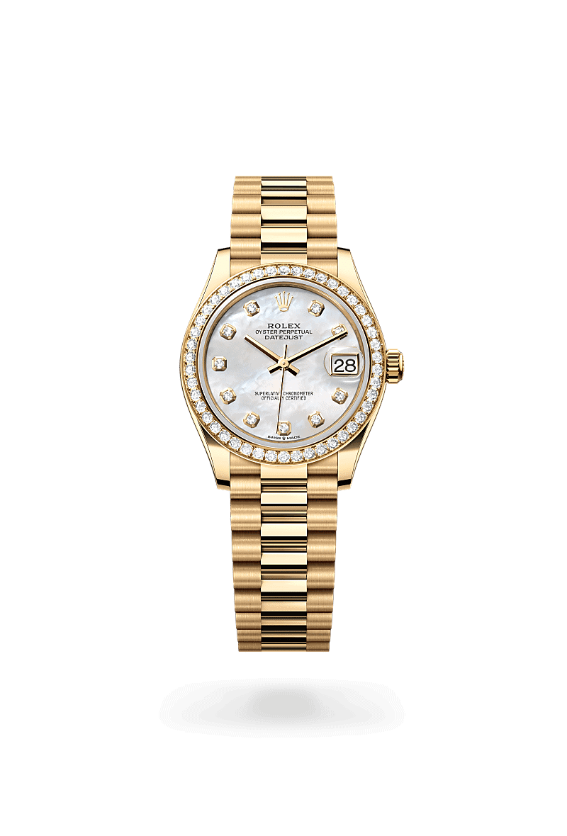 Rolex Datejust 31 in 18 Karat Gelbgold