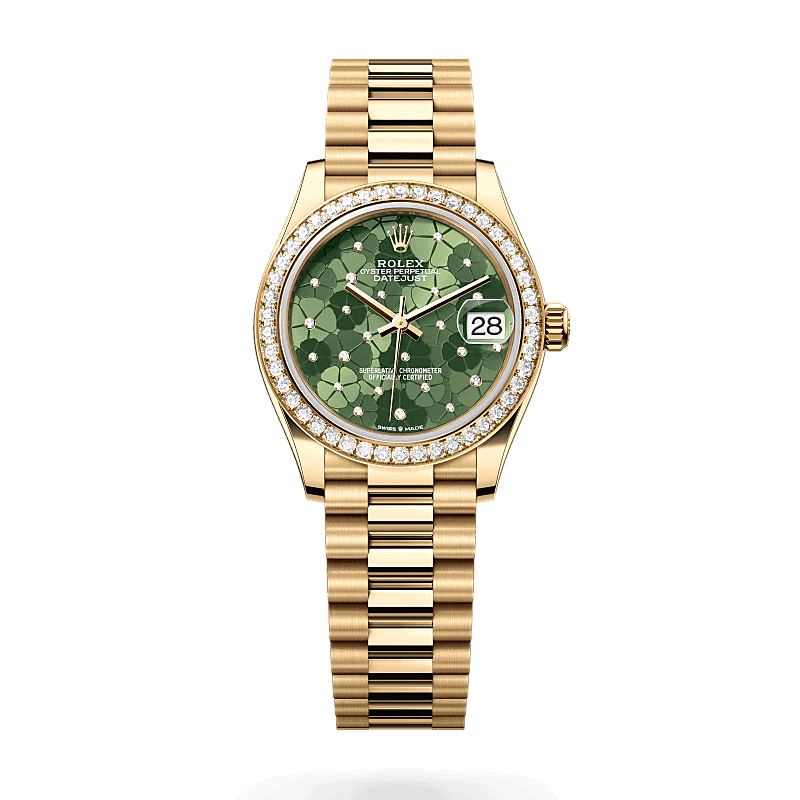 Rolex Datejust 31 in 18 Karat Gelbgold