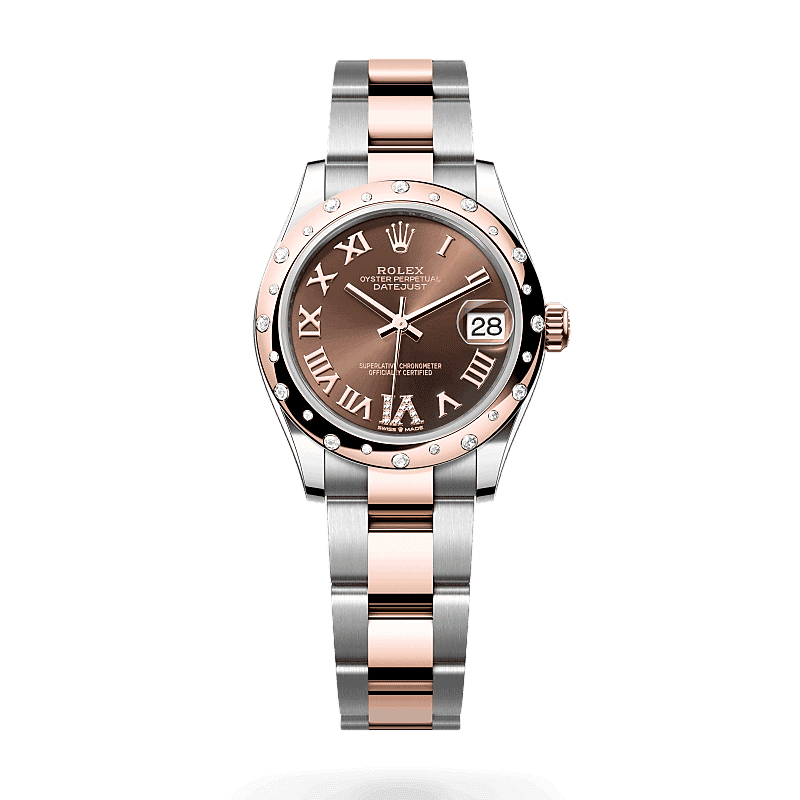 Rolex Datejust 31 in Rolesor Everose (Kombination aus Edelstahl Oystersteel und Everose-Gold)