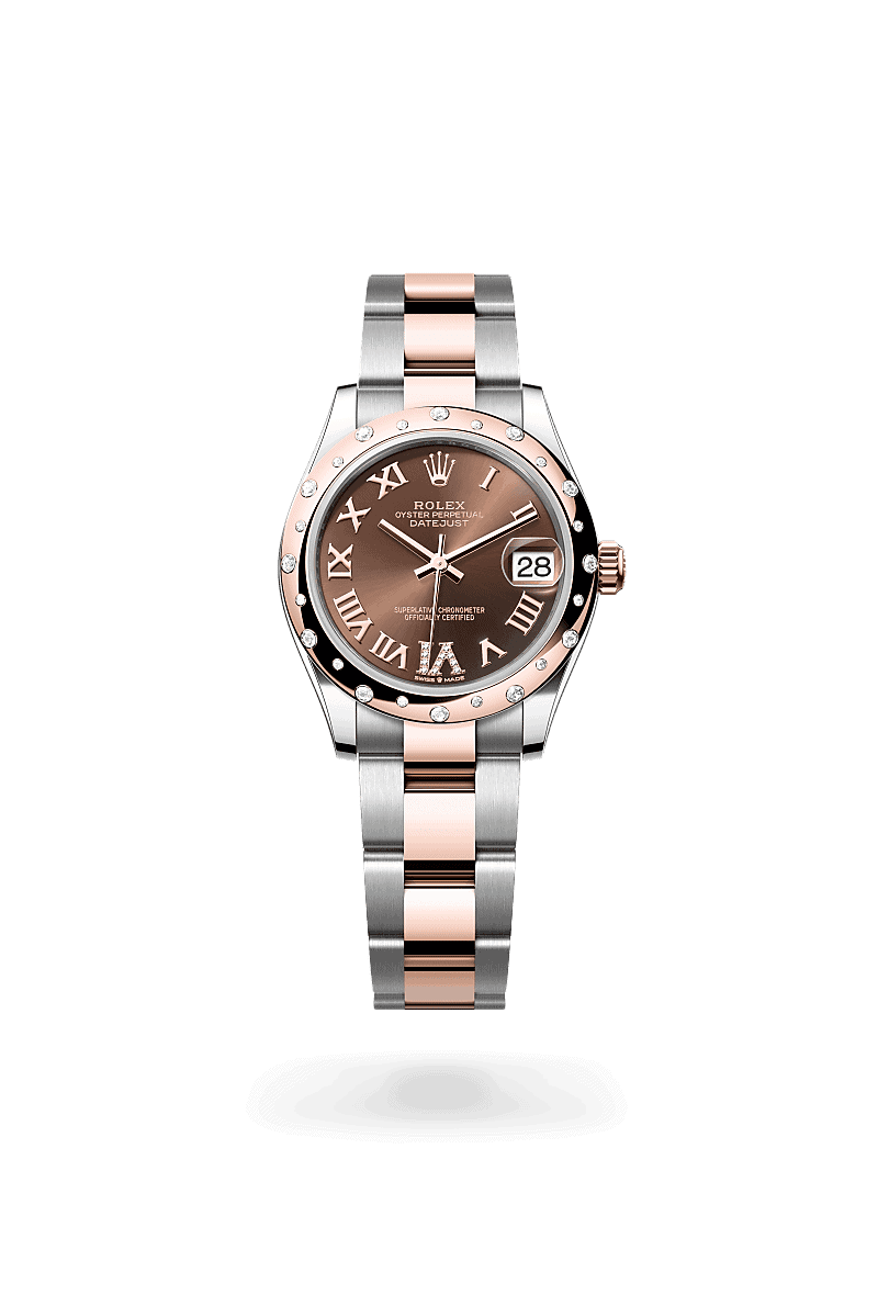 Rolex Datejust 31 in Rolesor Everose (Kombination aus Edelstahl Oystersteel und Everose-Gold)