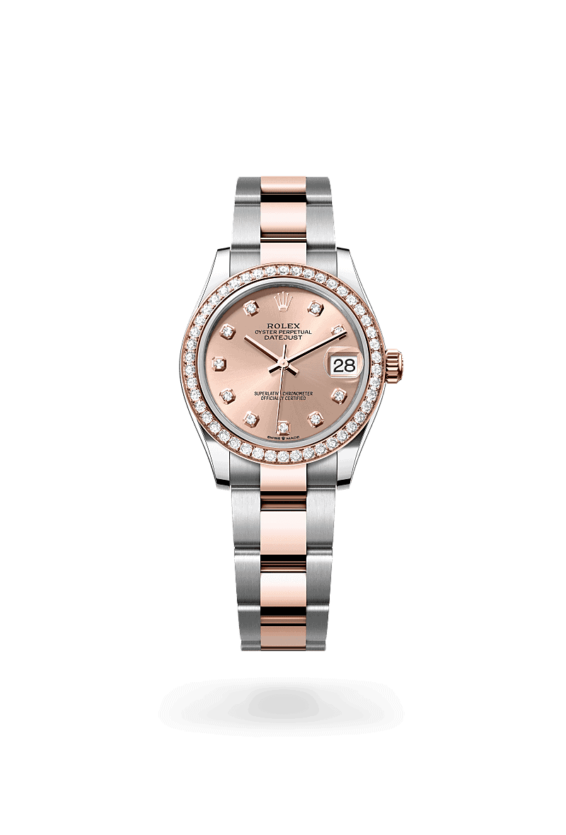 Rolex Datejust 31 in Rolesor Everose (Kombination aus Edelstahl Oystersteel und Everose-Gold)