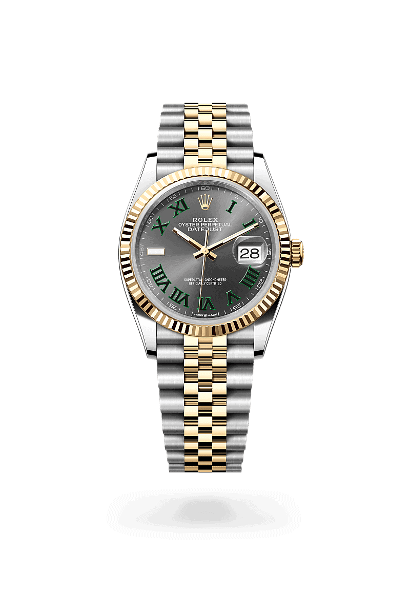 Rolex Datejust 36 in Rolesor gelb (Kombination aus Edelstahl Oystersteel und Gelbgold)