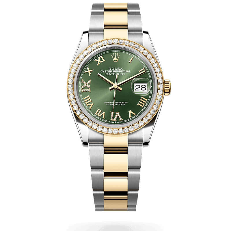 Rolex Datejust 36 in Rolesor gelb (Kombination aus Edelstahl Oystersteel und Gelbgold)