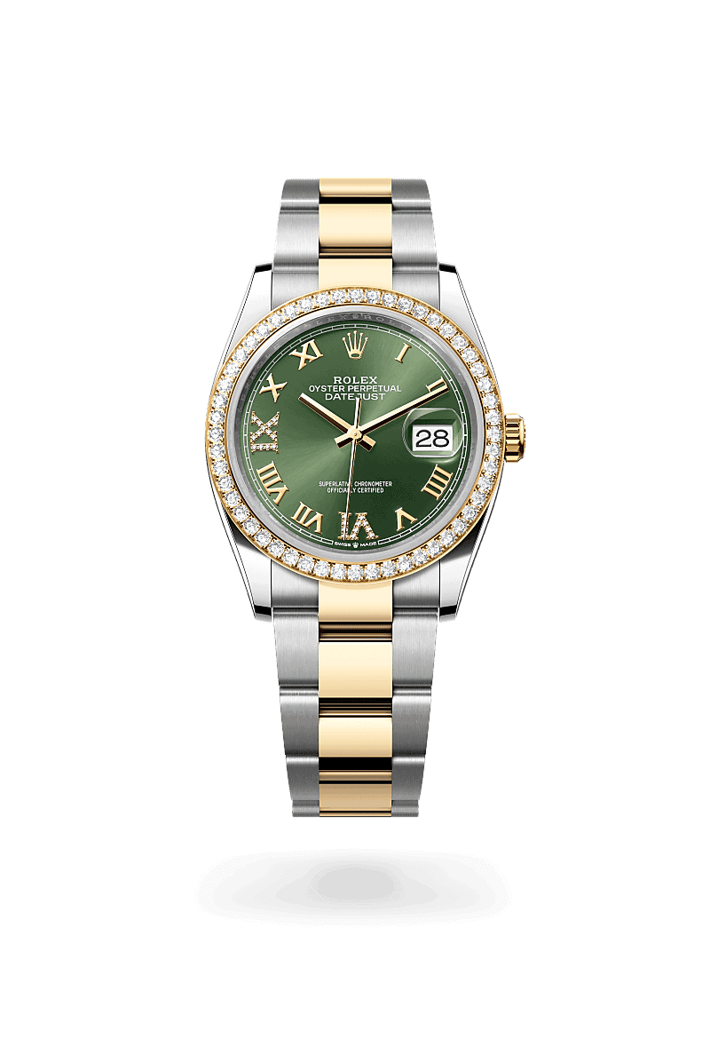 Rolex Datejust 36 in Rolesor gelb (Kombination aus Edelstahl Oystersteel und Gelbgold)