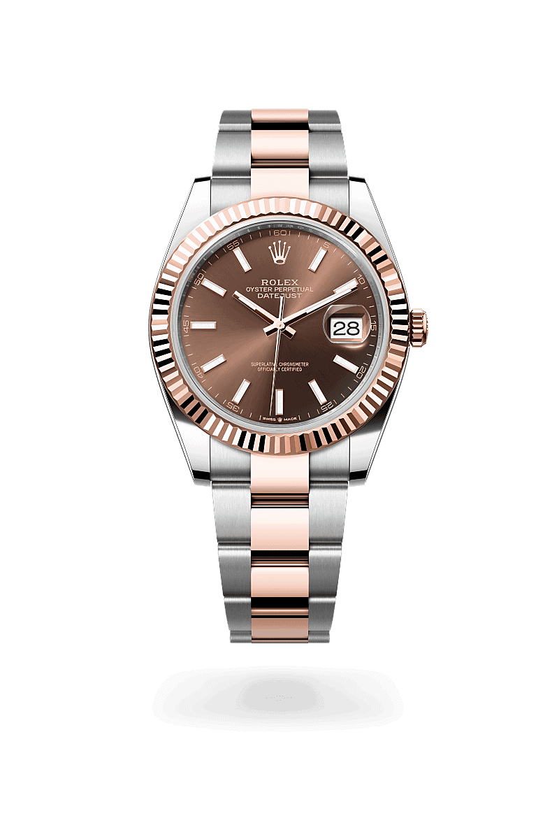 Rolex Datejust 41 in Rolesor Everose (Kombination aus Edelstahl Oystersteel und Everose-Gold)