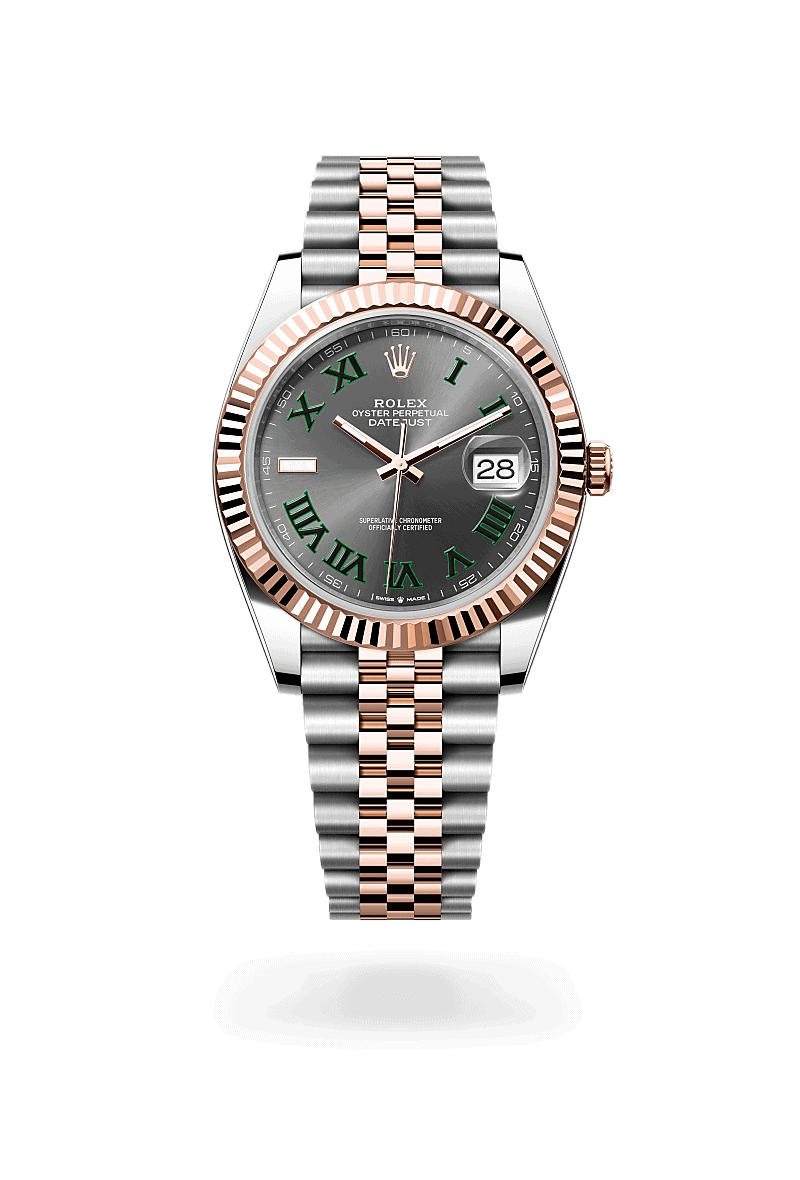 Rolex Datejust 41 in Rolesor Everose (Kombination aus Edelstahl Oystersteel und Everose-Gold)