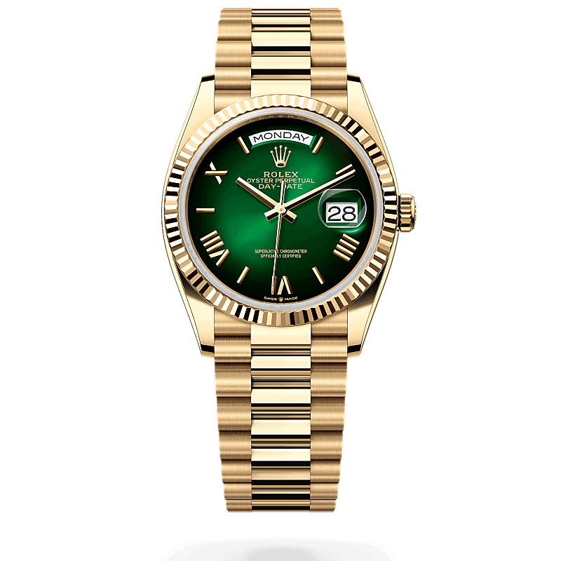 Rolex Day-Date 36 in 18 Karat Gelbgold