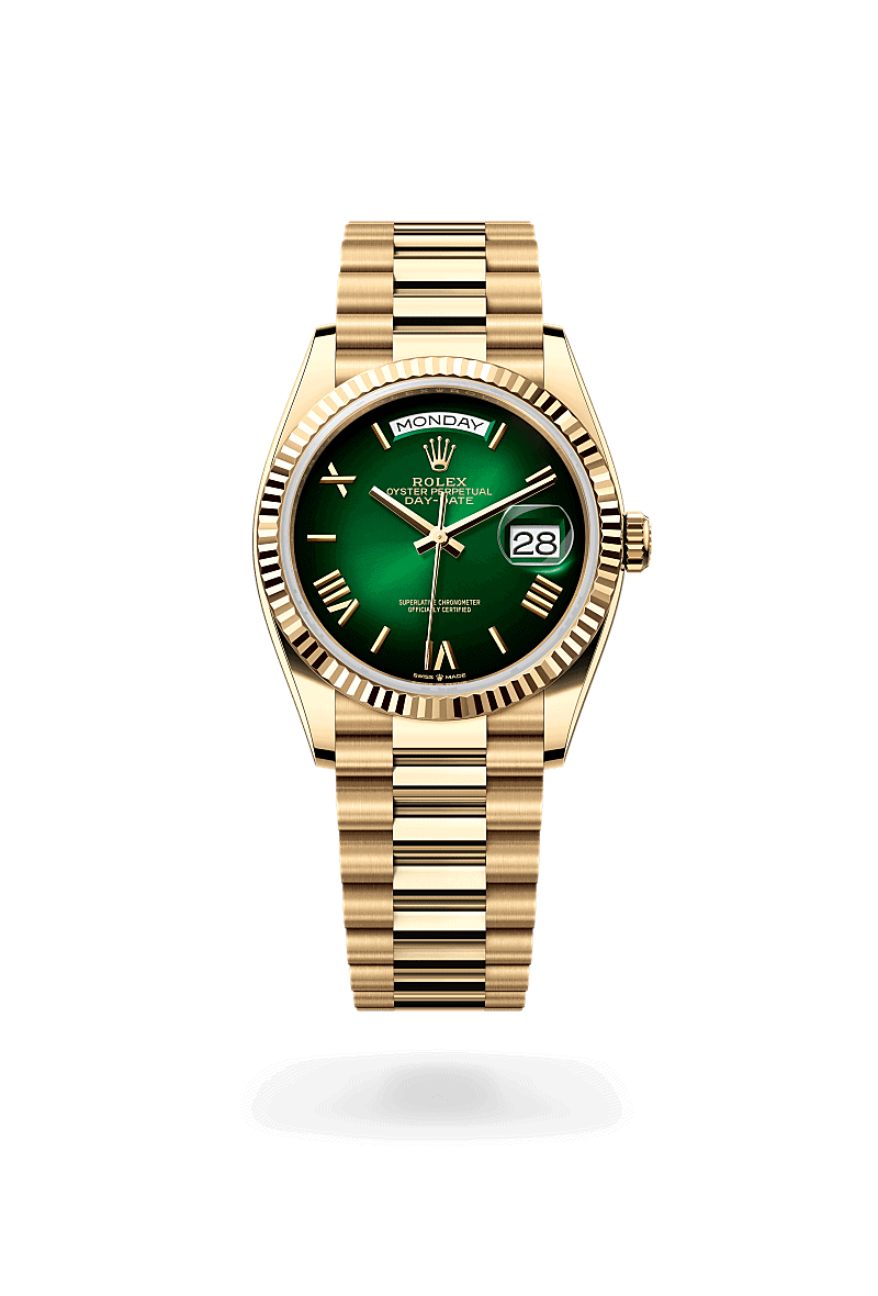 Rolex Day-Date 36 in 18 Karat Gelbgold