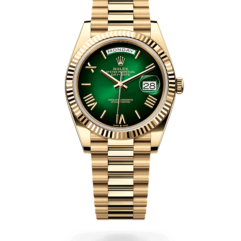 Rolex Day-Date 40 in 18 Karat Gelbgold