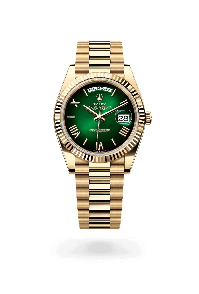 Rolex Day-Date 40 in 18 Karat Gelbgold