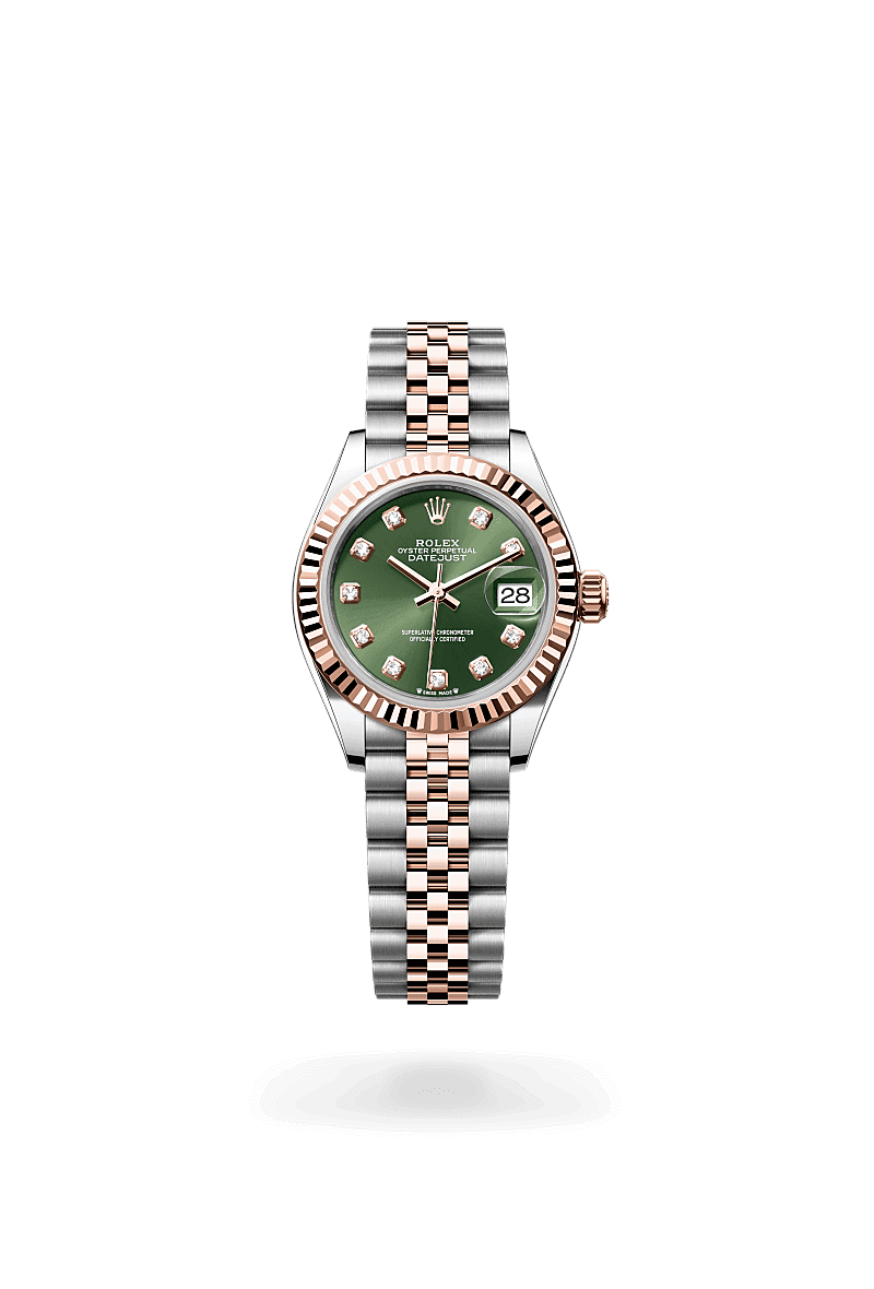 Rolex Lady-Datejust in Rolesor Everose (Kombination aus Edelstahl Oystersteel und Everose-Gold)