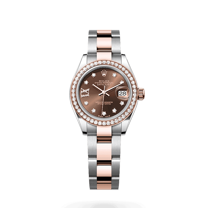 Rolex Lady-Datejust in Rolesor Everose (Kombination aus Edelstahl Oystersteel und Everose-Gold)