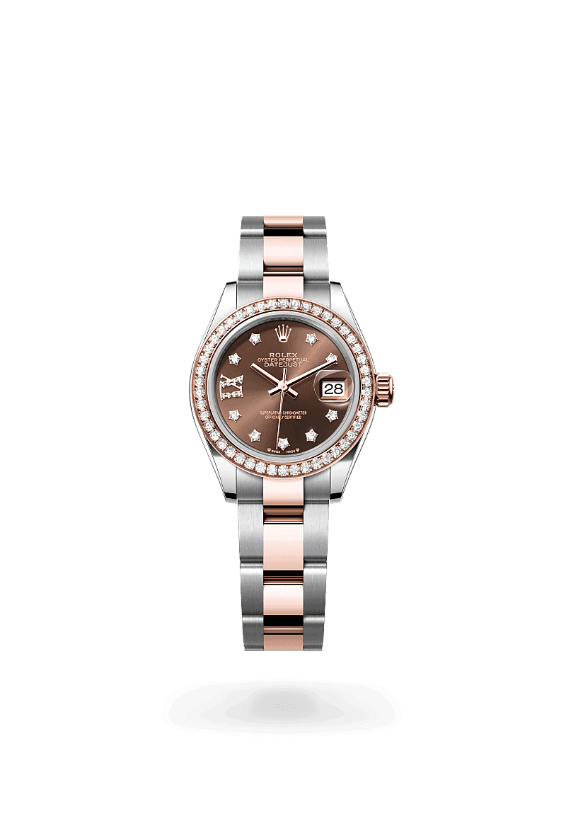 Rolex Lady-Datejust in Rolesor Everose (Kombination aus Edelstahl Oystersteel und Everose-Gold)