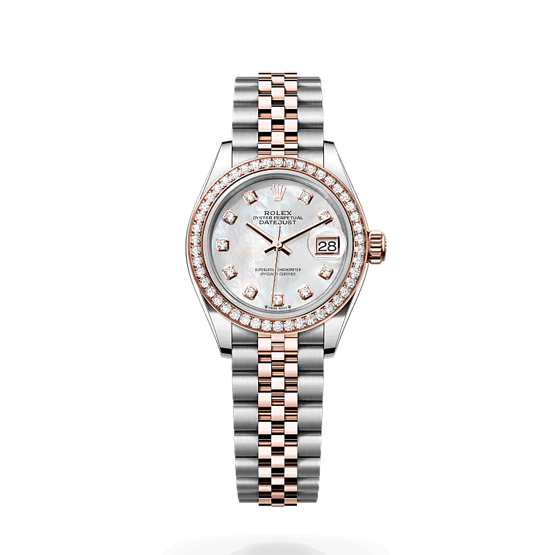 Rolex Lady-Datejust in Rolesor Everose (Kombination aus Edelstahl Oystersteel und Everose-Gold)