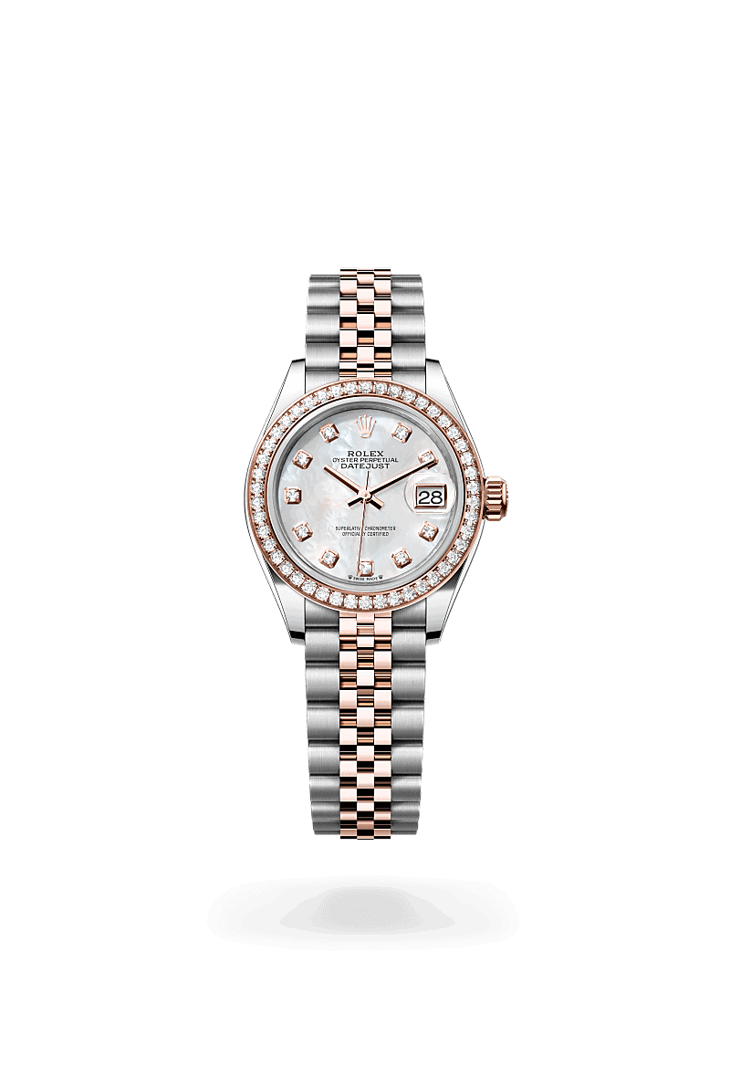 Rolex Lady-Datejust in Rolesor Everose (Kombination aus Edelstahl Oystersteel und Everose-Gold)