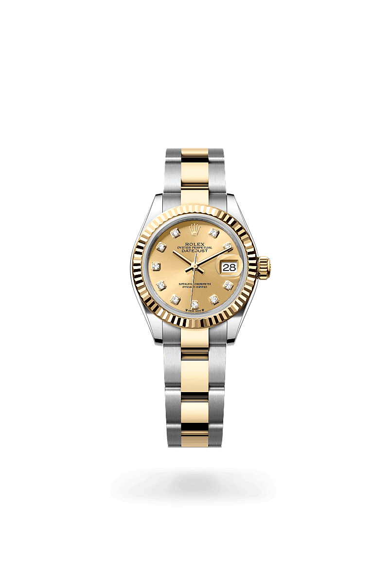 Rolex Lady-Datejust in Rolesor gelb (Kombination aus Edelstahl Oystersteel und Gelbgold)