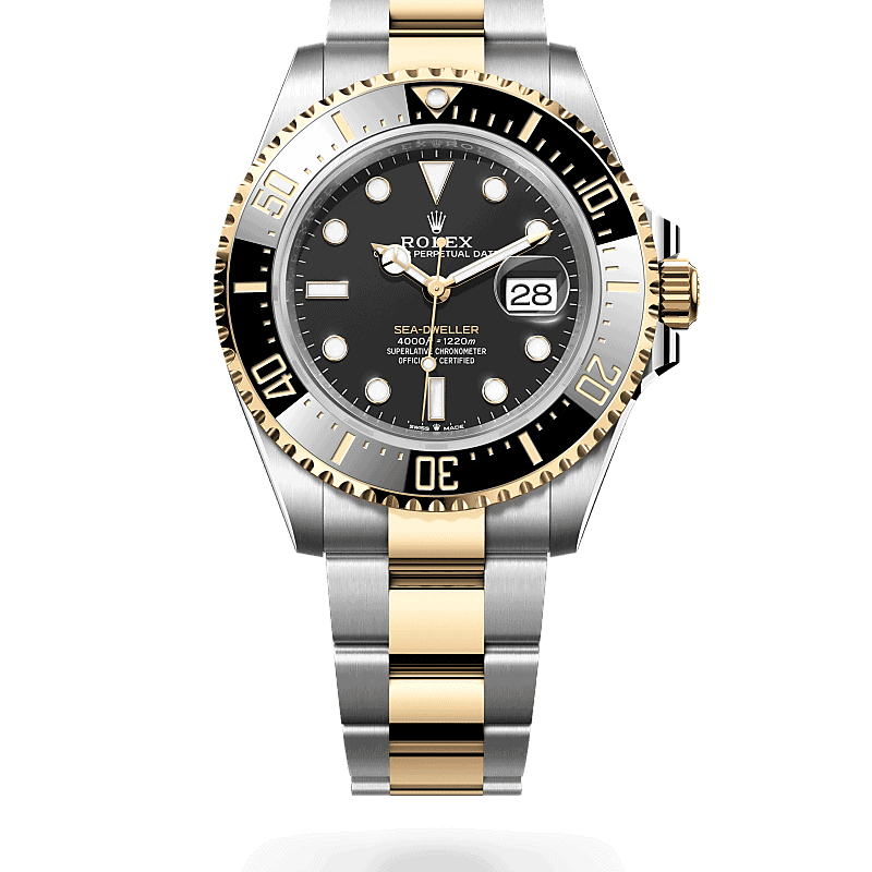 Rolex Sea-Dweller in Rolesor gelb (Kombination aus Edelstahl Oystersteel und Gelbgold)