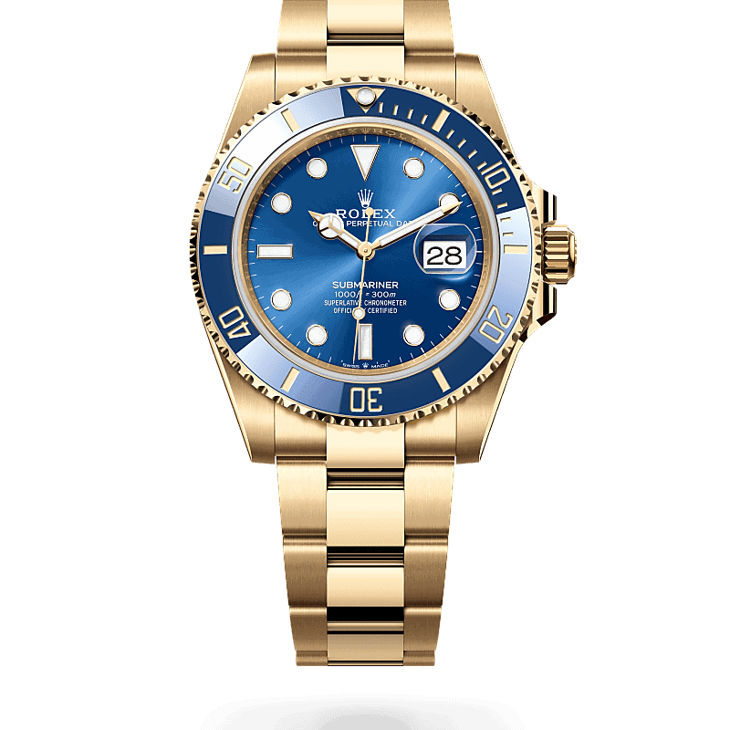 Rolex Submariner Date in 18 Karat Gelbgold