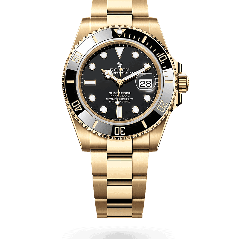 Rolex Submariner Date in 18 Karat Gelbgold