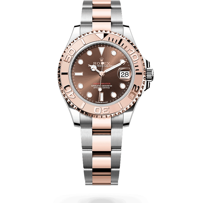 Rolex Yacht-Master 37 in Rolesor Everose (Kombination aus Edelstahl Oystersteel und Everose-Gold)